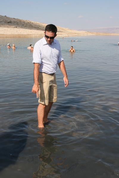 Roger in Dead Sea