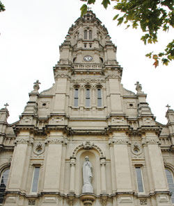 The Church of the Immaculate Conception at Saint Mary-of-the-Woods is one of the nine holy sites for the Year of Faith designated by Archbishop Joseph W. Tobin. (File photo by Mary Ann Garber)