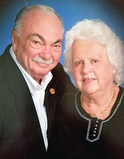 Ray and Arleen Krebs of Sacred Heart of Jesus Parish in Indianapolis celebrated their 60th wedding anniversary in October. (Submitted photo)